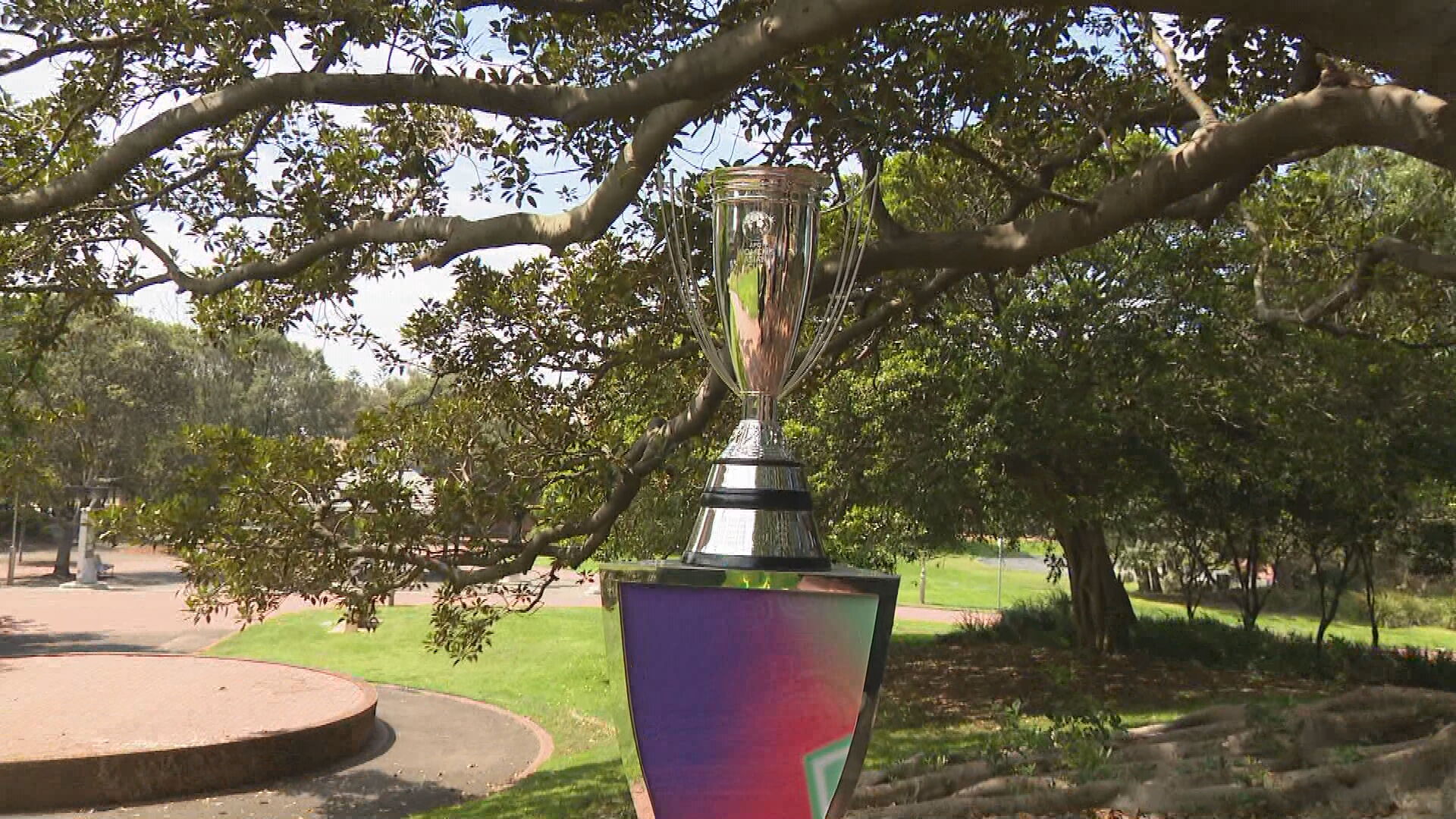 Asian Cup silverware stops by Newcastle